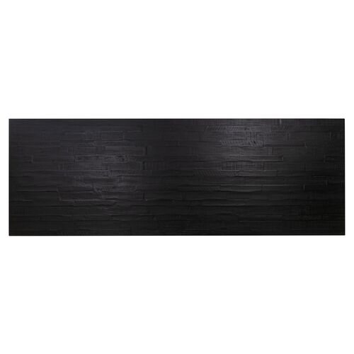 Henrik Rope Rectangular Dining Table, Black 4 Henrik Rope Rectangular Dining Table, Black