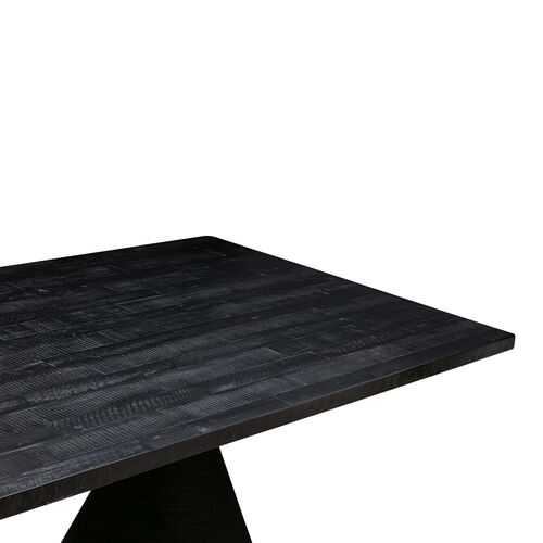 Henrik Rope Rectangular Dining Table, Black 6 Henrik Rope Rectangular Dining Table, Black