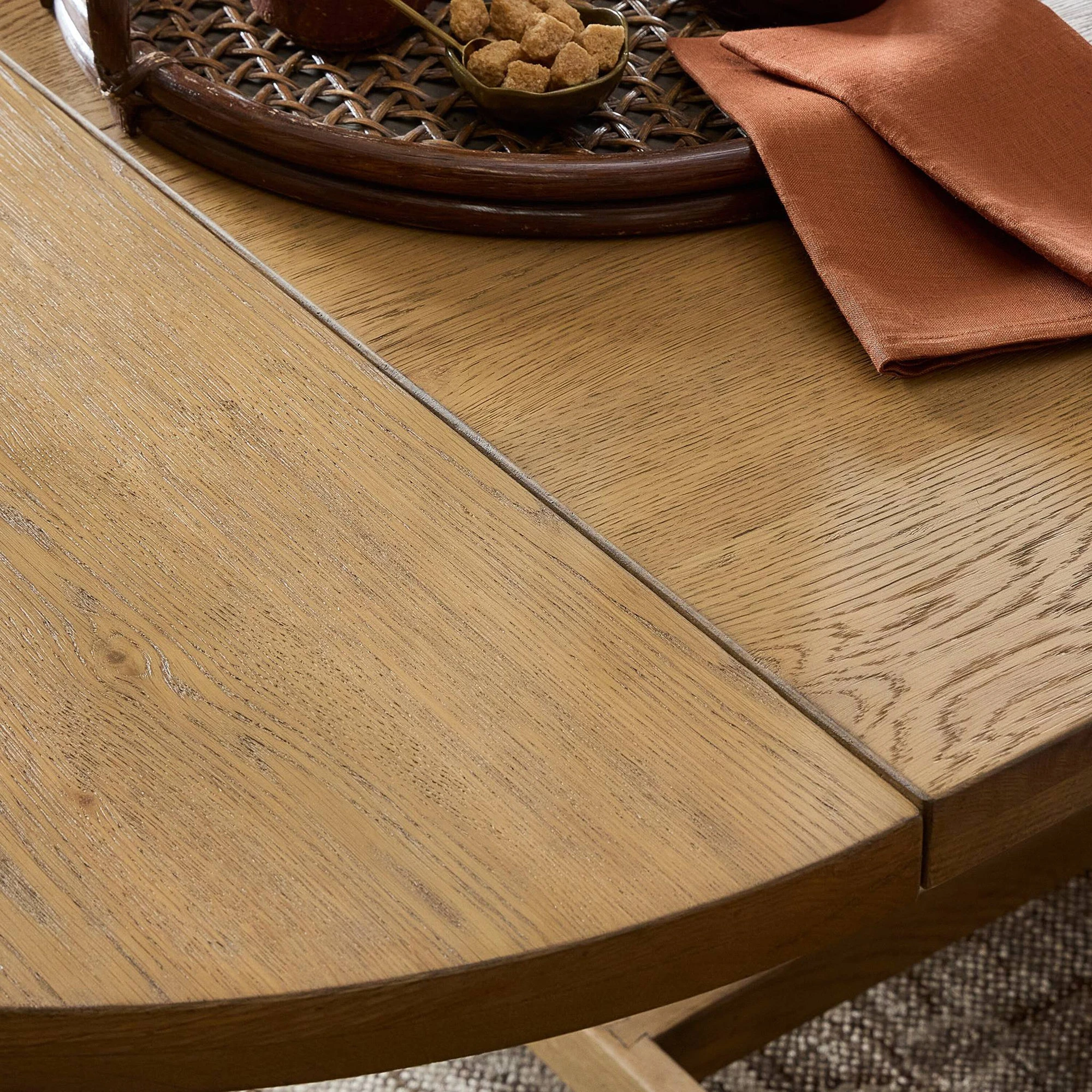 Petrel Oval Leaf Extension Dining Table, Worn Oak 14 Petrel Oval Leaf Extension Dining Table, Worn Oak