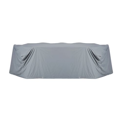 Outdoor Rectangular Dining Set Cover, Gray 1 Outdoor Rectangular Dining Set Cover, Gray