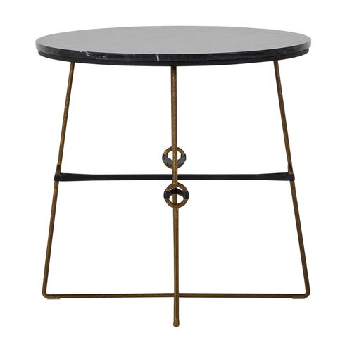 Stefan Side Table, Black Marble 3 Stefan Side Table, Black Marble