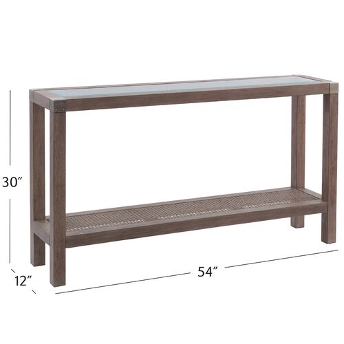 Sterling Console Table, Brown 2 Sterling Console Table, Brown