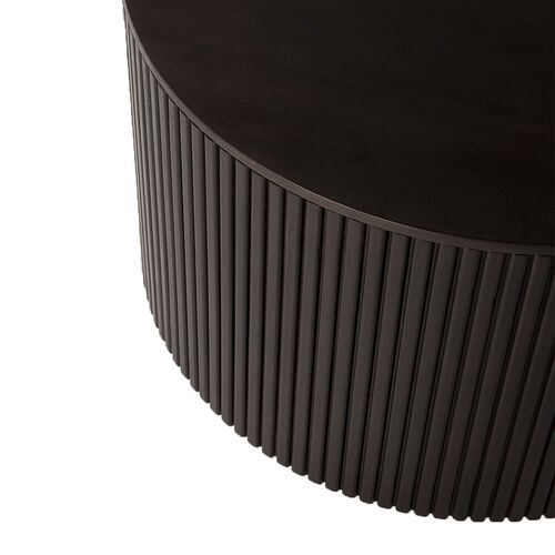 Roller Max Storage Side Table, Dark Brown 4 Roller Max Storage Side Table, Dark Brown