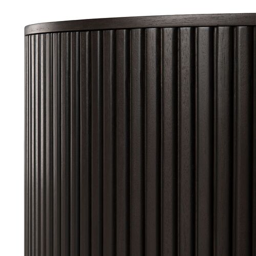 Roller Max Storage Side Table, Dark Brown 5 Roller Max Storage Side Table, Dark Brown