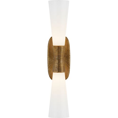 Utopia Double Bath Sconce 1 Utopia Double Bath Sconce