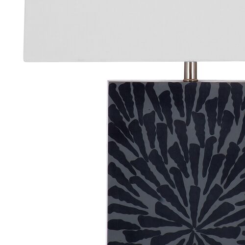 Daniela Bone Table Lamp, Gray 2 Daniela Bone Table Lamp, Gray