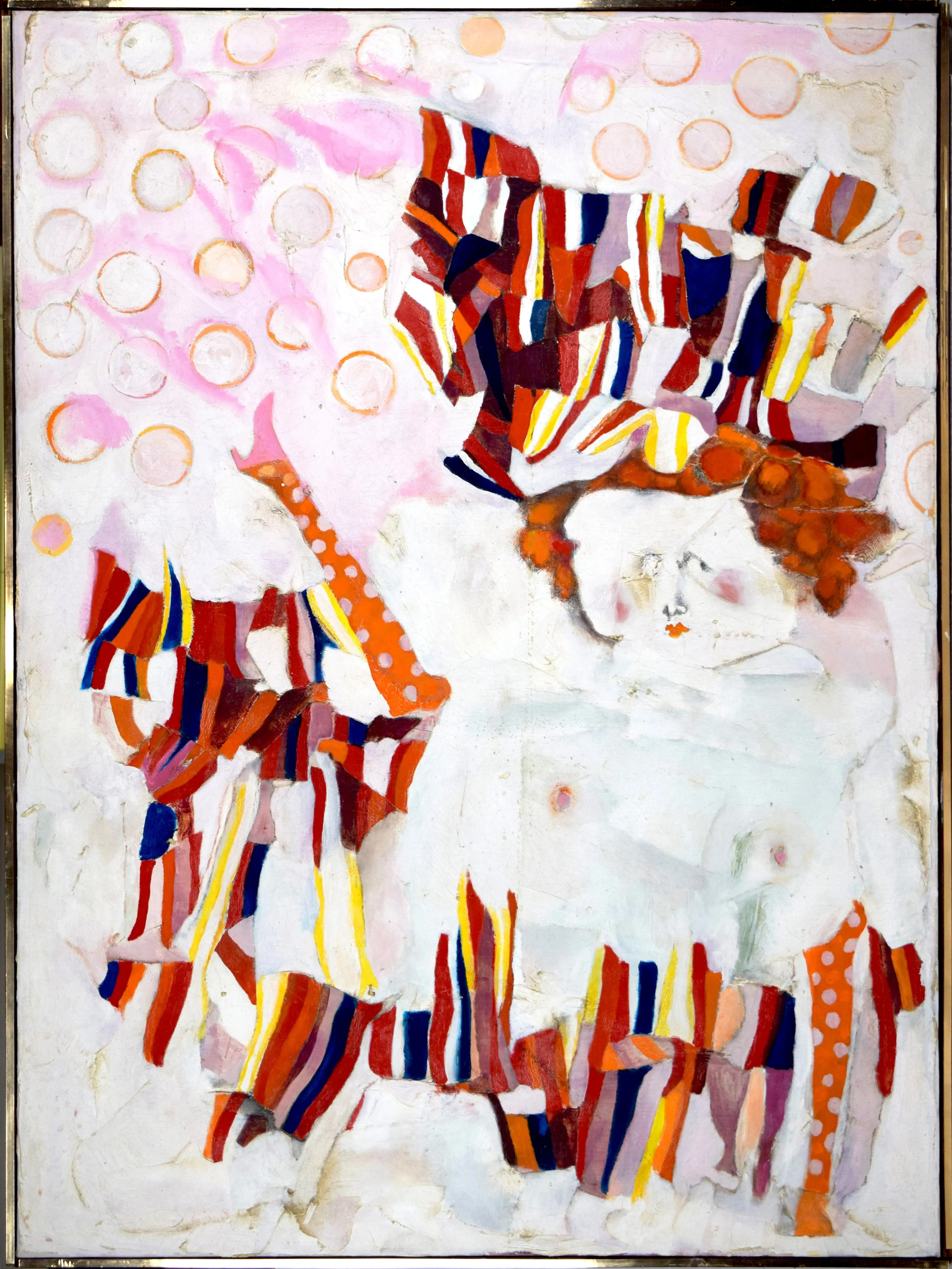 Modernist Figurative Abstract "Can-Can" 1 Modernist Figurative Abstract "Can-Can"