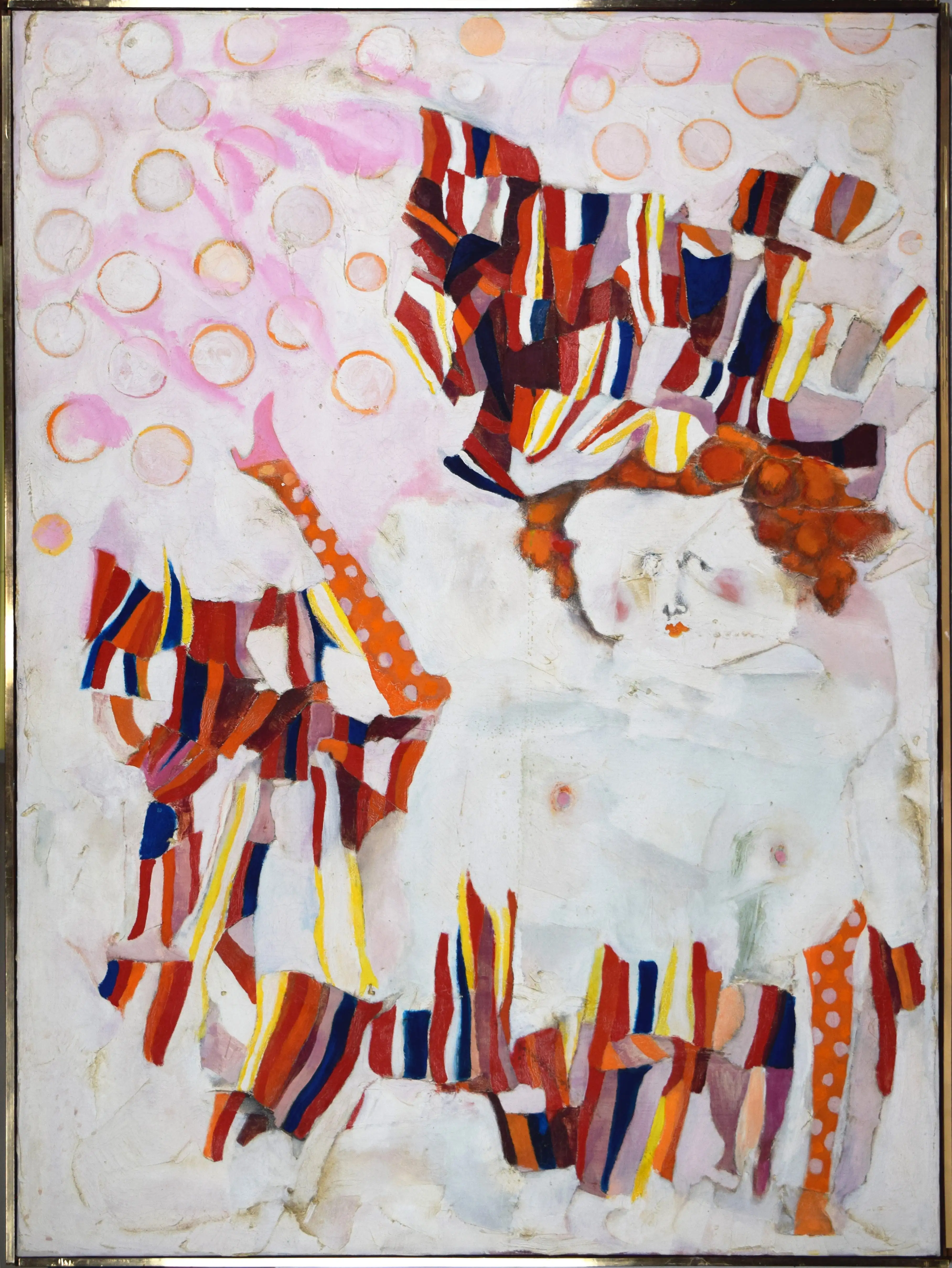 Modernist Figurative Abstract "Can-Can" 2 Modernist Figurative Abstract "Can-Can"
