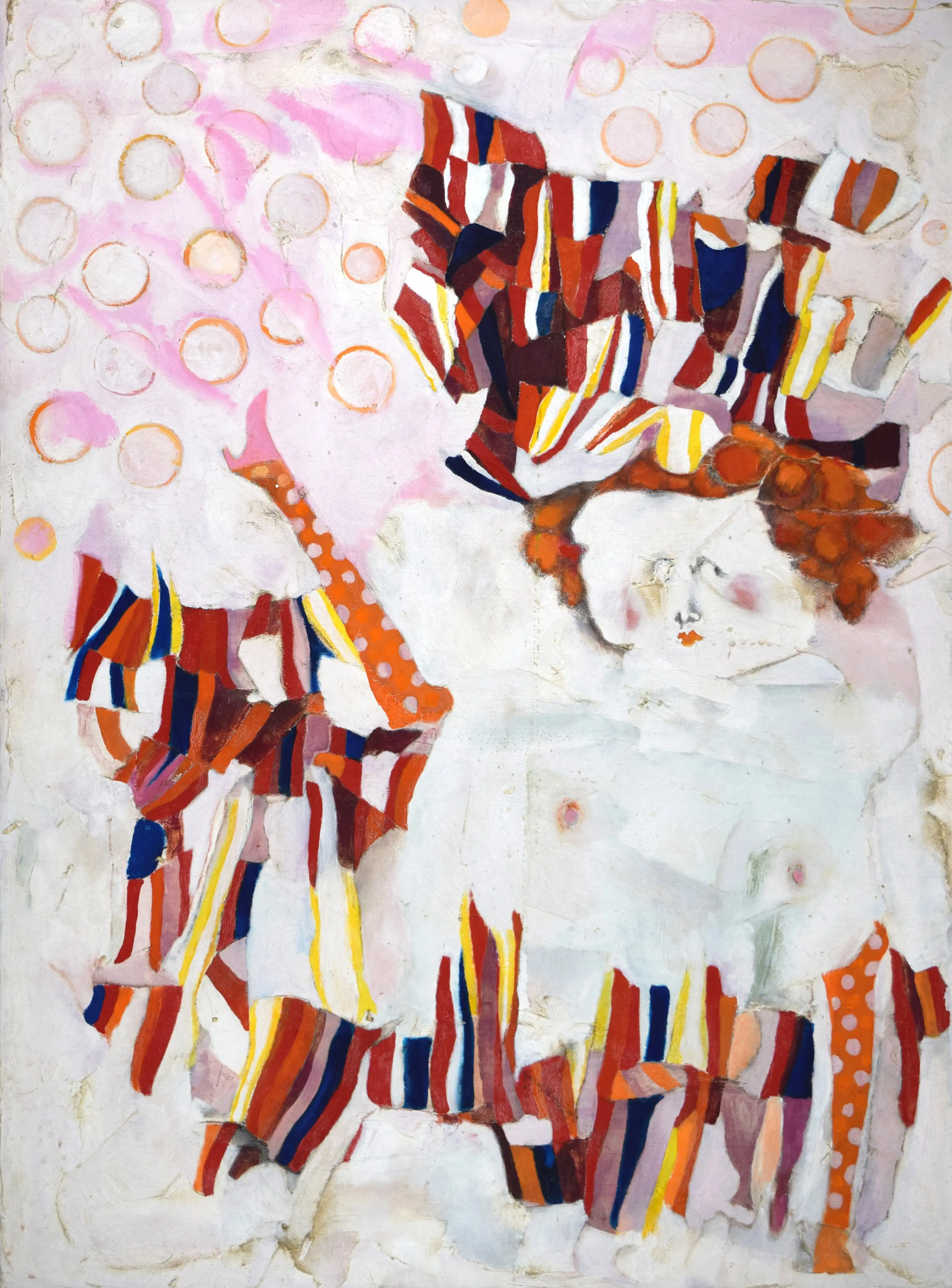 Modernist Figurative Abstract "Can-Can" 3 Modernist Figurative Abstract "Can-Can"
