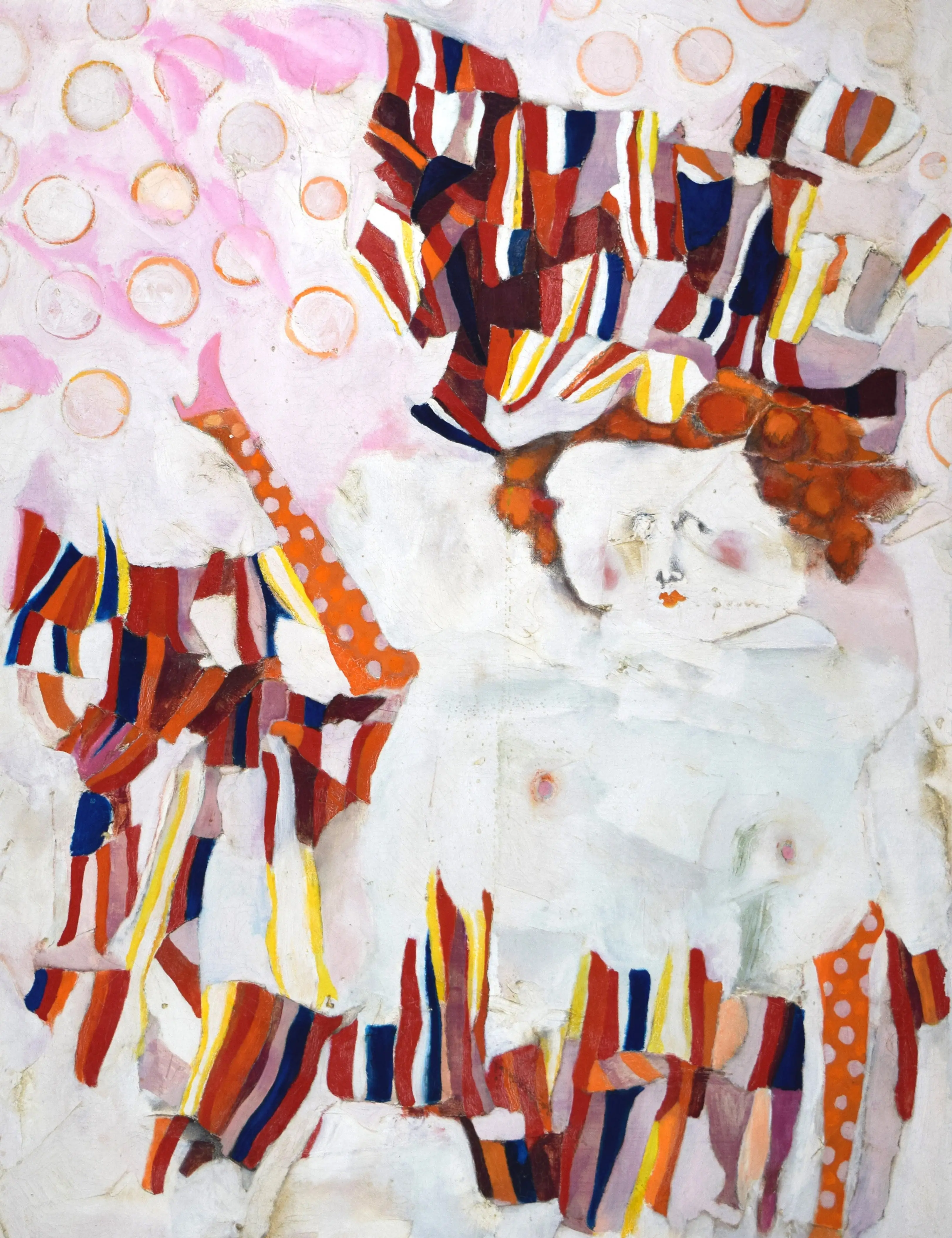Modernist Figurative Abstract "Can-Can" 4 Modernist Figurative Abstract "Can-Can"
