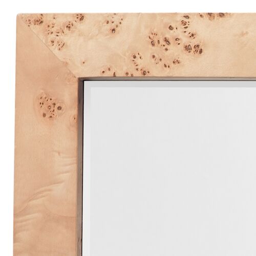 Chandler Rectangular Burl Wall Mirror 4 Chandler Rectangular Burl Wall Mirror