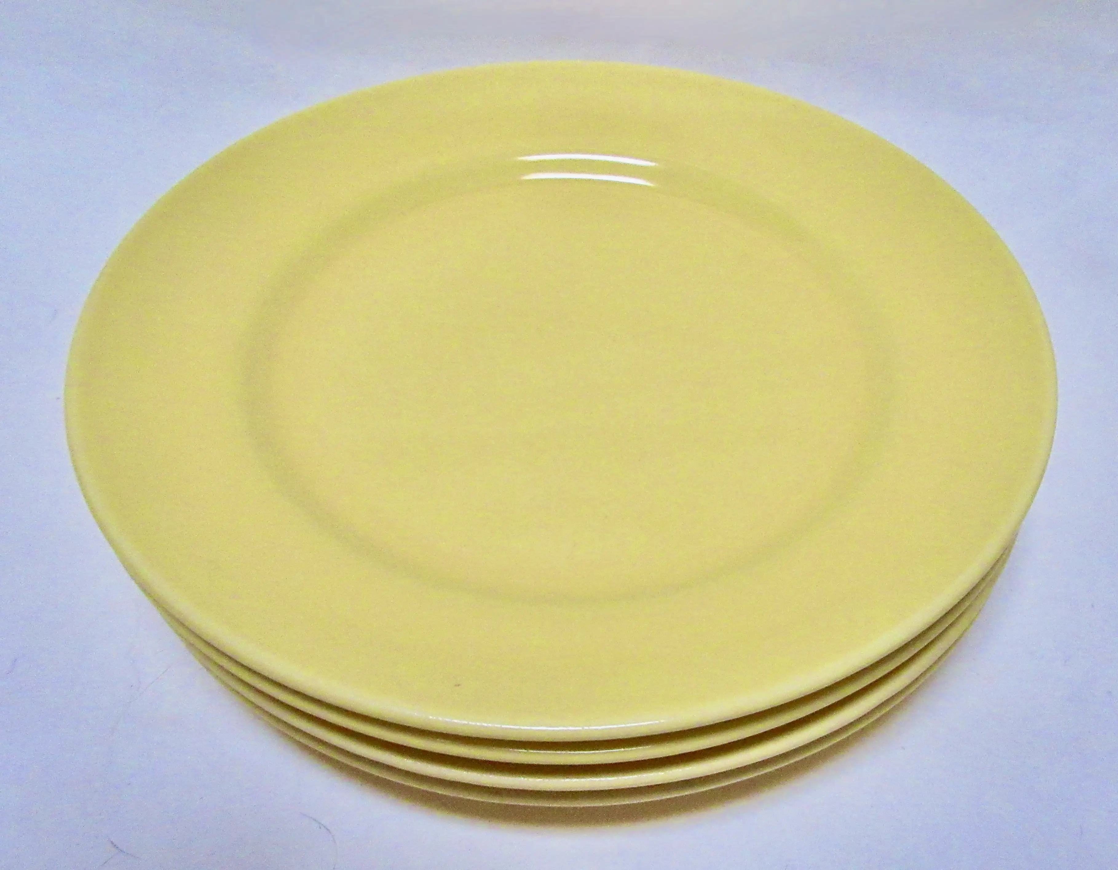 1940s Gladding McBean Canape Plates S/4 3 1940s Gladding McBean Canape Plates S/4