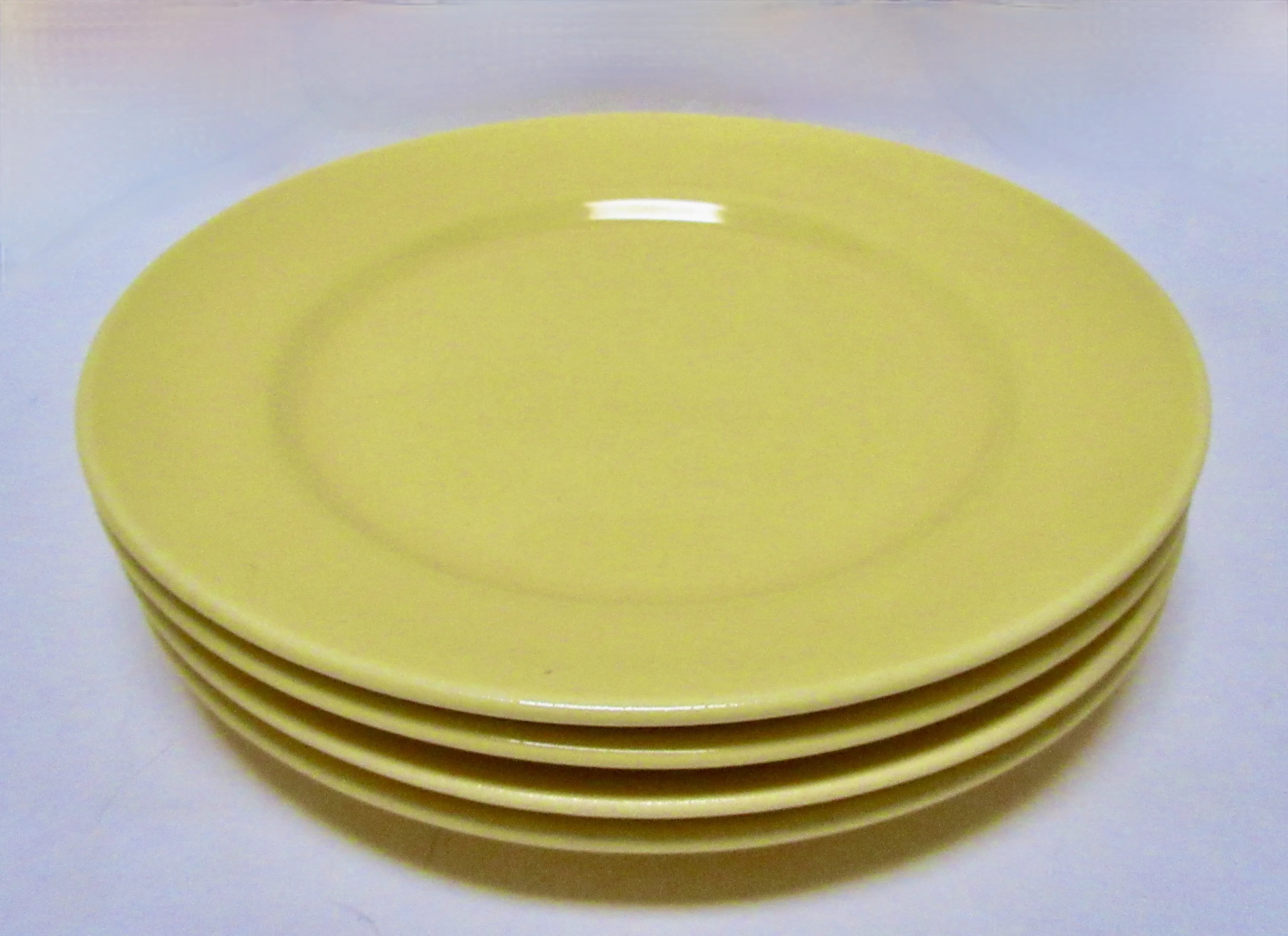 1940s Gladding McBean Canape Plates S/4 4 1940s Gladding McBean Canape Plates S/4