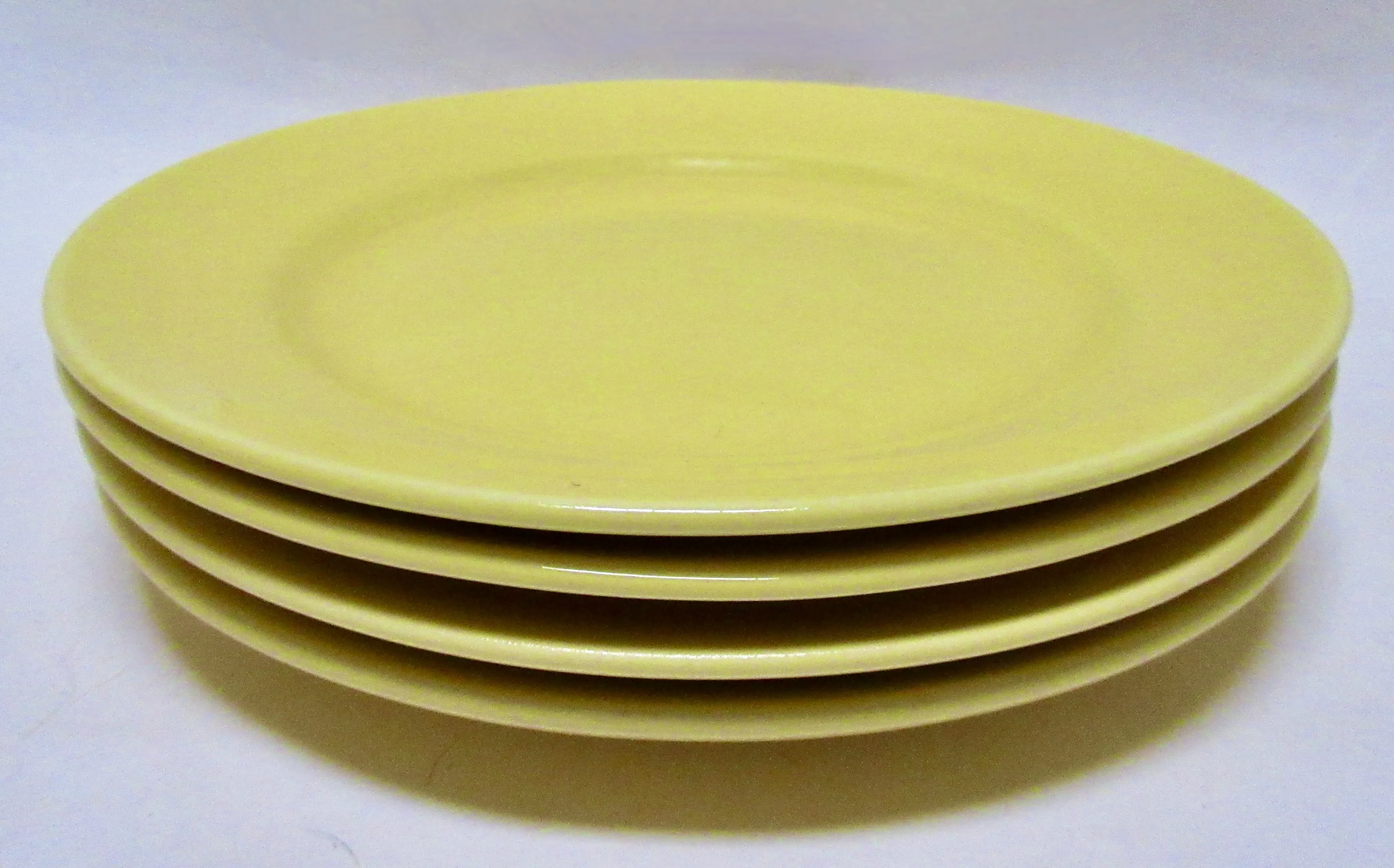 1940s Gladding McBean Canape Plates S/4 5 1940s Gladding McBean Canape Plates S/4