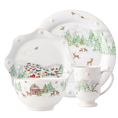 16-Pc Berry & Thread Dinnerware Set 1 16-Pc Berry & Thread Dinnerware Set