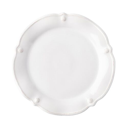 Berry & Thread Flared 4pc Place Setting, Whitewash 6 Berry & Thread Flared 4pc Place Setting, Whitewash