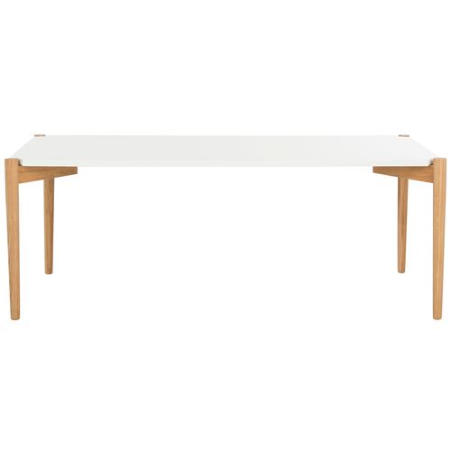 Oda Rectangular Coffee Table, White 3 Oda Rectangular Coffee Table, White