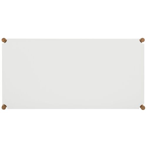 Oda Rectangular Coffee Table, White 7 Oda Rectangular Coffee Table, White