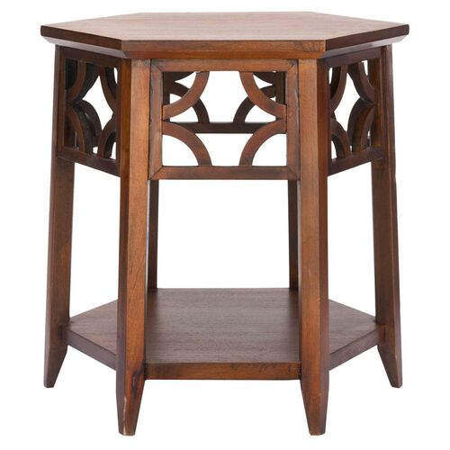 Silas Hexagonal Side Table 1 Silas Hexagonal Side Table
