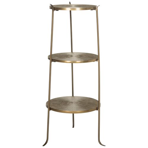 Grae Side Table, Brass 1 Grae Side Table, Brass