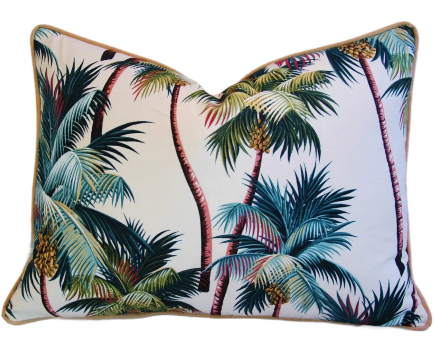 Tropical Coconut Palm Tree Pillow 3 Tropical Coconut Palm Tree Pillow