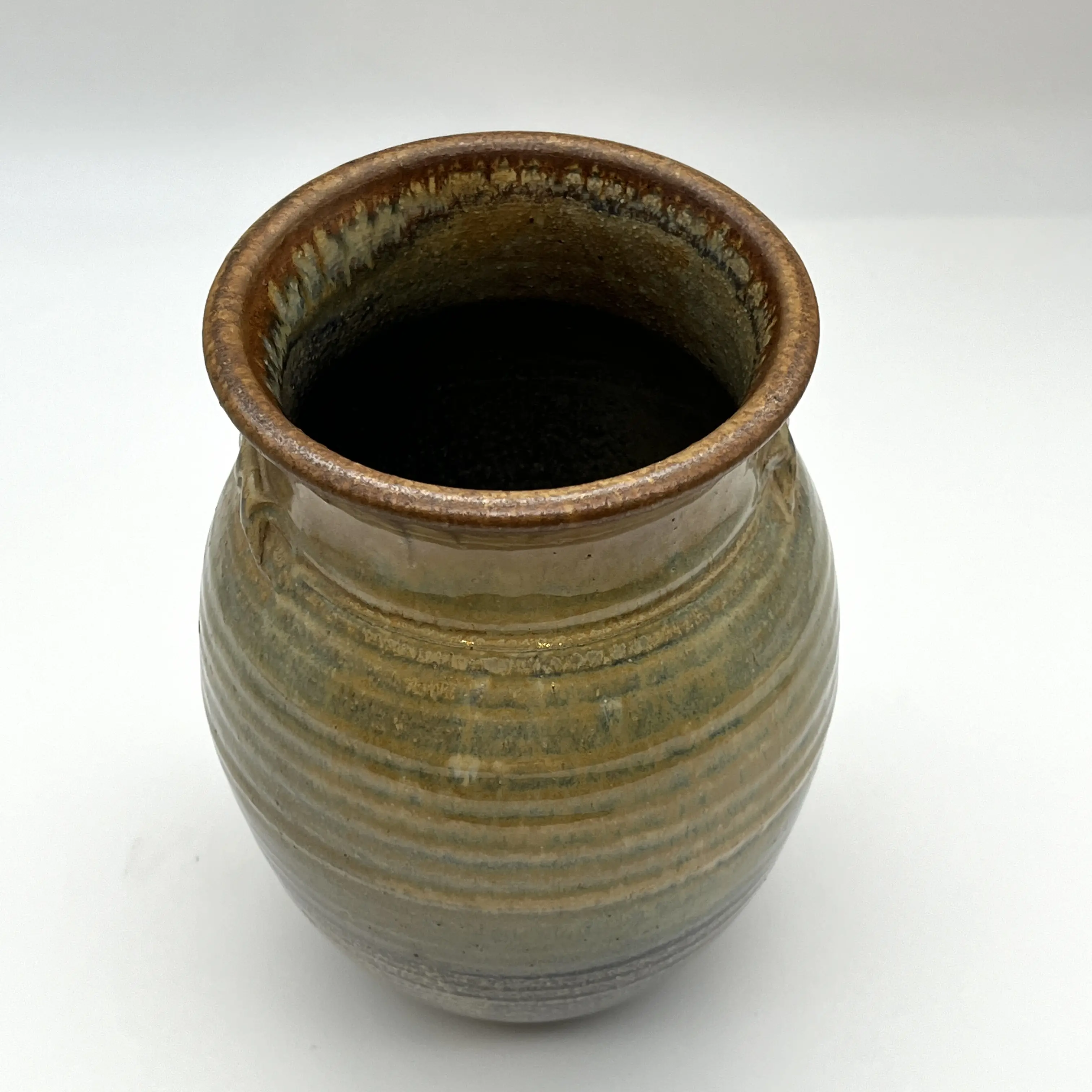 Glazed Ceramic Sage Green Vase 5 Glazed Ceramic Sage Green Vase