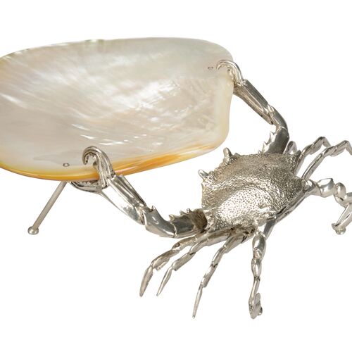 Foraging Crab Object, Silver 2 Foraging Crab Object, Silver