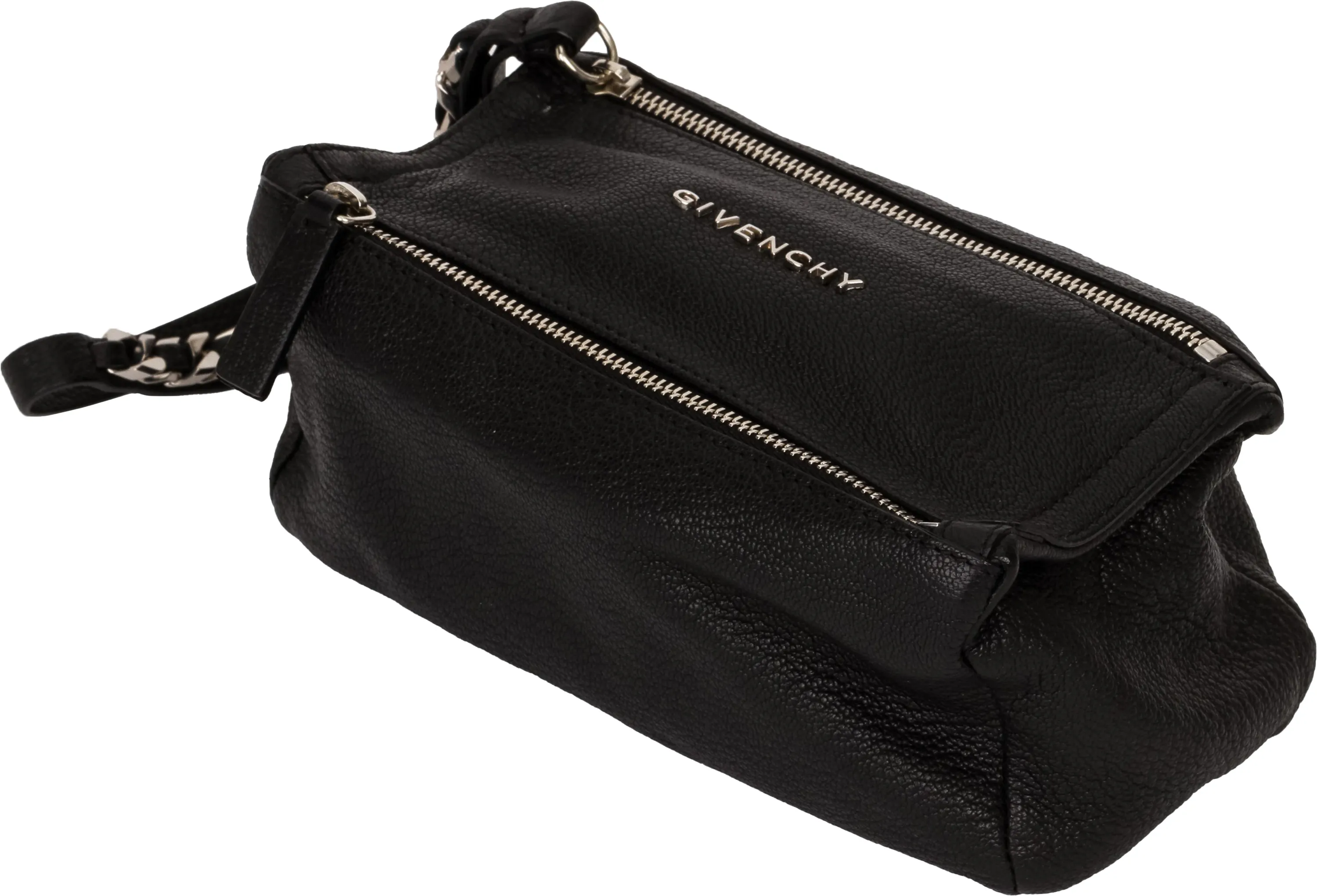 Givenchy New black leather pochette 1 Givenchy New black leather pochette