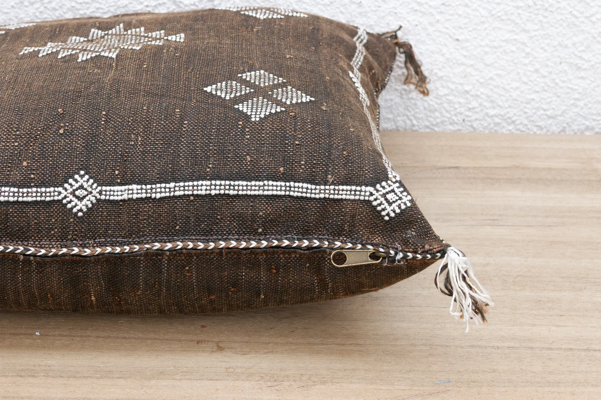 Nomadic Noir Silk Rug Pillow 2 Nomadic Noir Silk Rug Pillow
