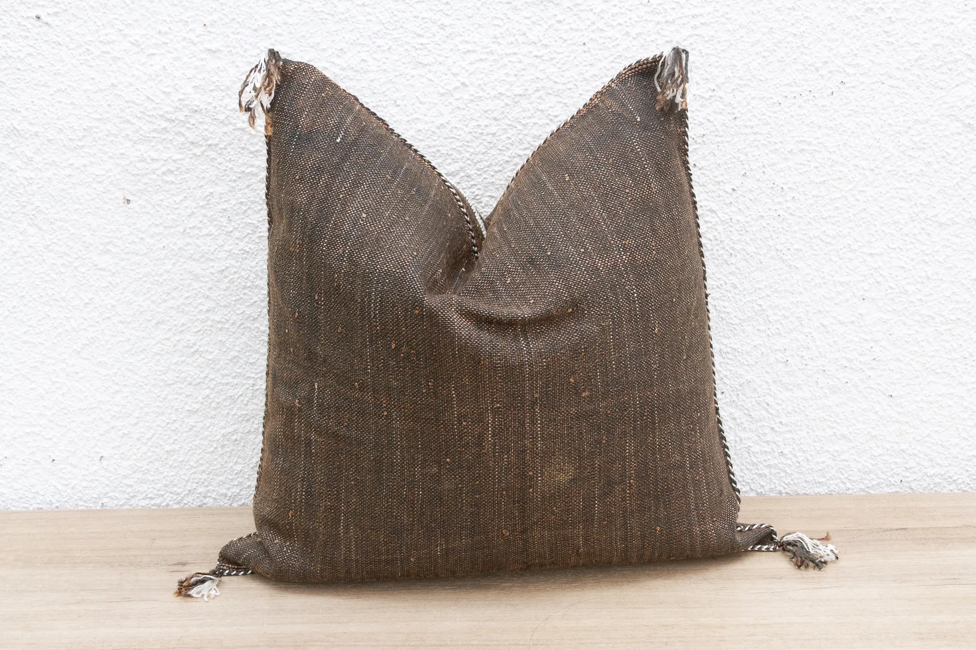 Nomadic Noir Silk Rug Pillow 3 Nomadic Noir Silk Rug Pillow