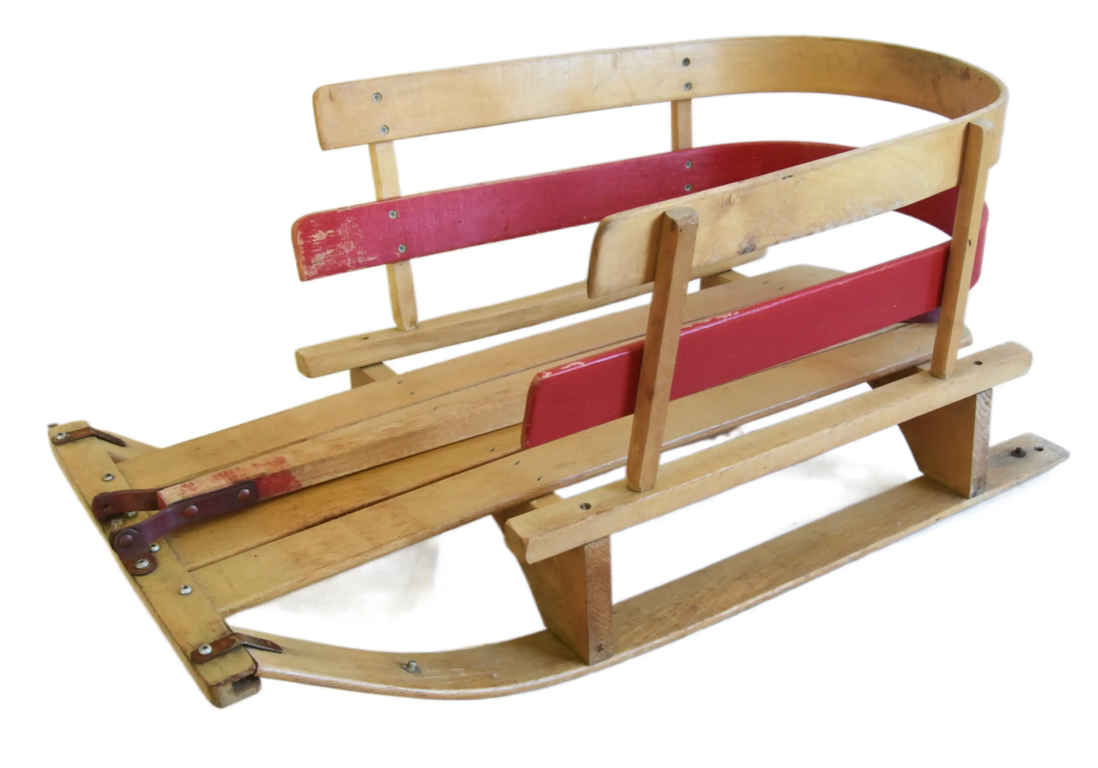 Children's Snow Pull Sled with Handle 3 Children's Snow Pull Sled with Handle