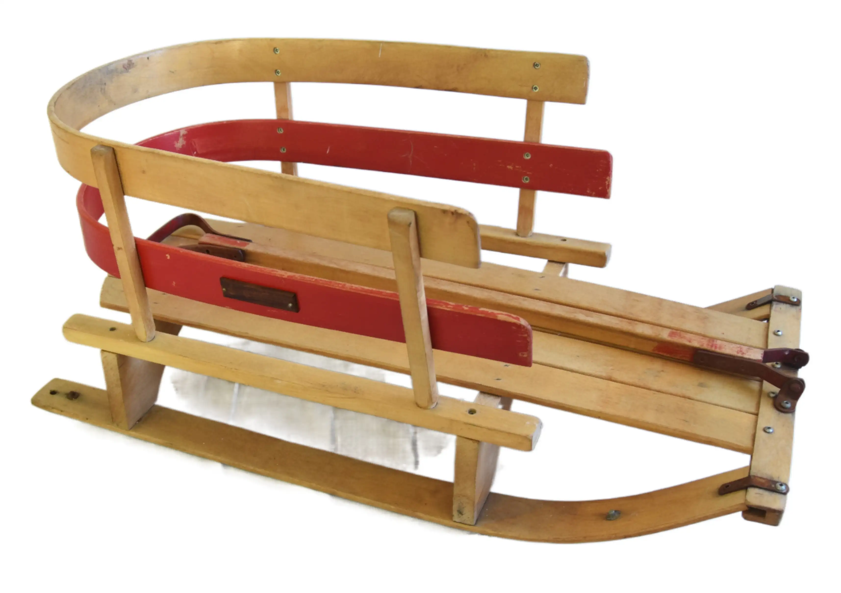 Children's Snow Pull Sled with Handle 4 Children's Snow Pull Sled with Handle