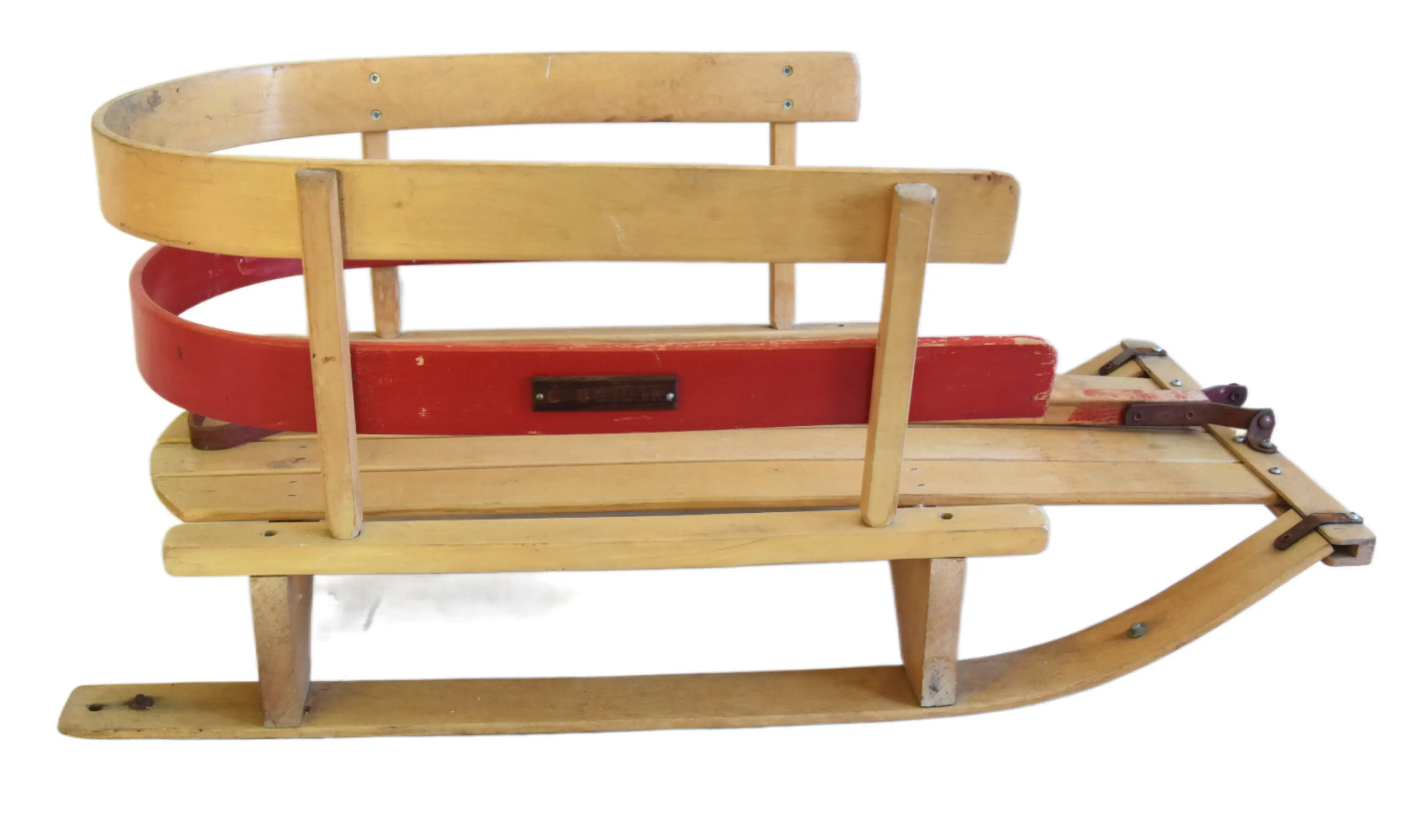 Children's Snow Pull Sled with Handle 7 Children's Snow Pull Sled with Handle