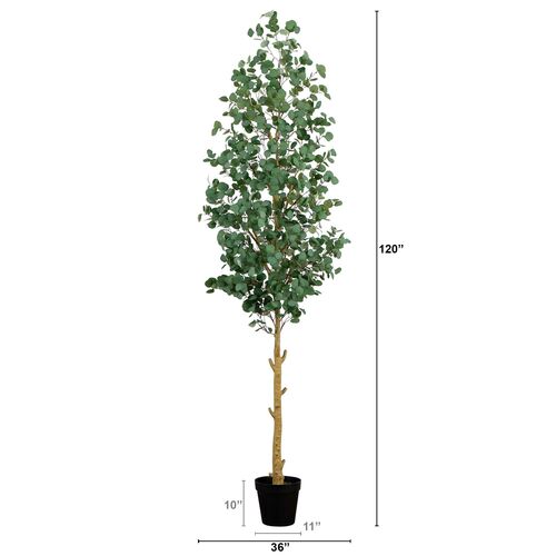 10ft. Artificial Eucalyptus Tree 2 10ft. Artificial Eucalyptus Tree