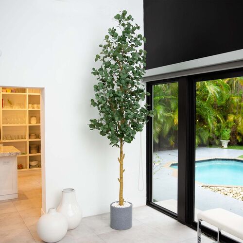 10ft. Artificial Eucalyptus Tree 8 10ft. Artificial Eucalyptus Tree