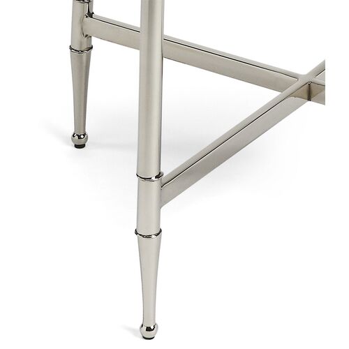 Neiman Side Table, Silver 2 Neiman Side Table, Silver