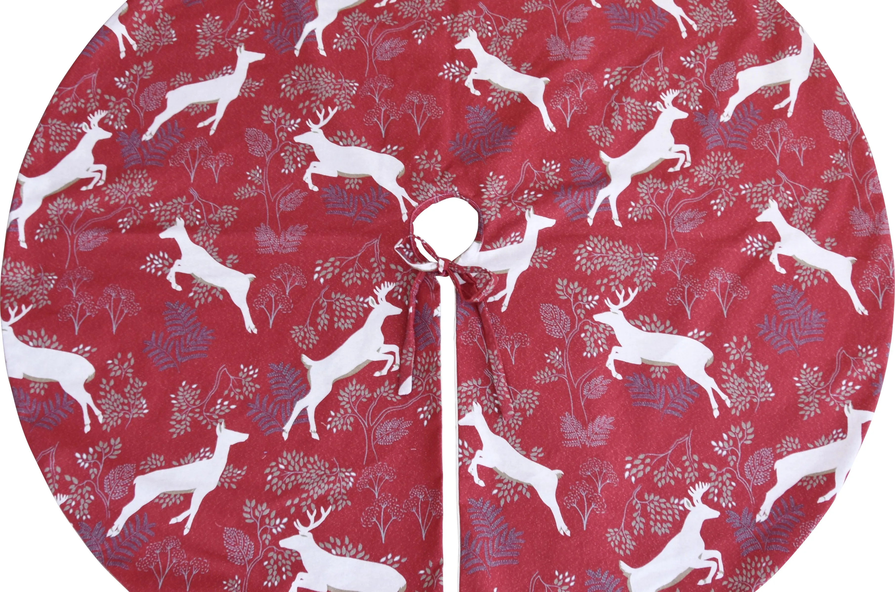 53" Leaping Deer Tree Skirt 2 53" Leaping Deer Tree Skirt