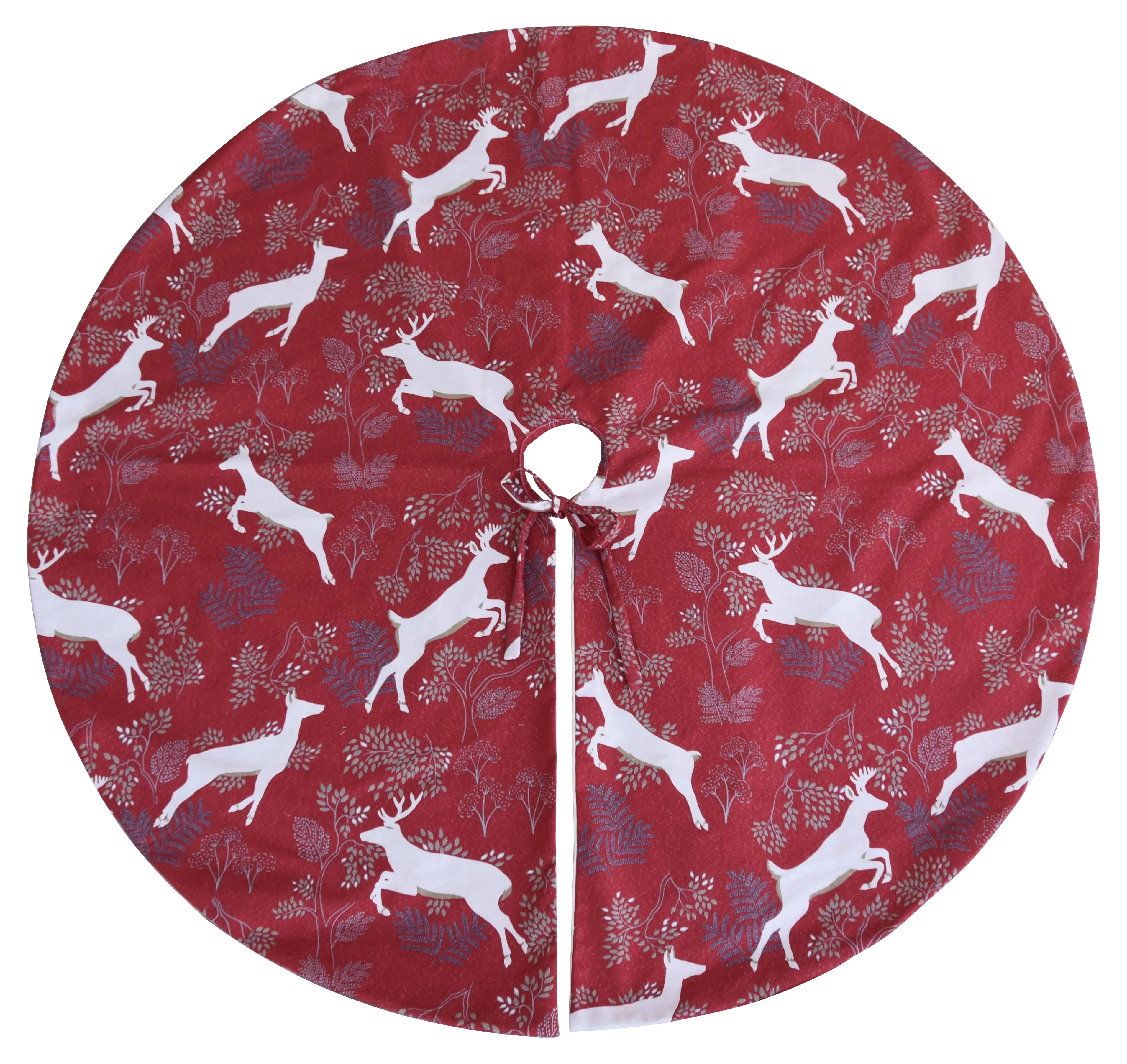 53" Leaping Deer Tree Skirt 4 53" Leaping Deer Tree Skirt