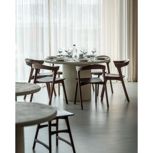 Elements Round Dining Table, Off White 4 Elements Round Dining Table, Off White