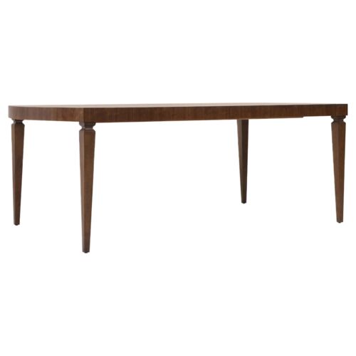 Archives Rectangular Dining Table, Dark Wood 1 Archives Rectangular Dining Table, Dark Wood