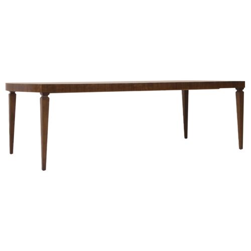 Archives Rectangular Dining Table, Dark Wood 2 Archives Rectangular Dining Table, Dark Wood