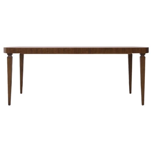 Archives Rectangular Dining Table, Dark Wood 4 Archives Rectangular Dining Table, Dark Wood
