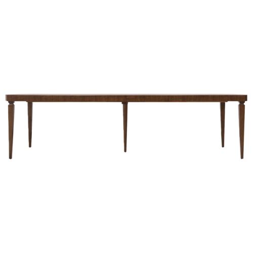 Archives Rectangular Dining Table, Dark Wood 6 Archives Rectangular Dining Table, Dark Wood