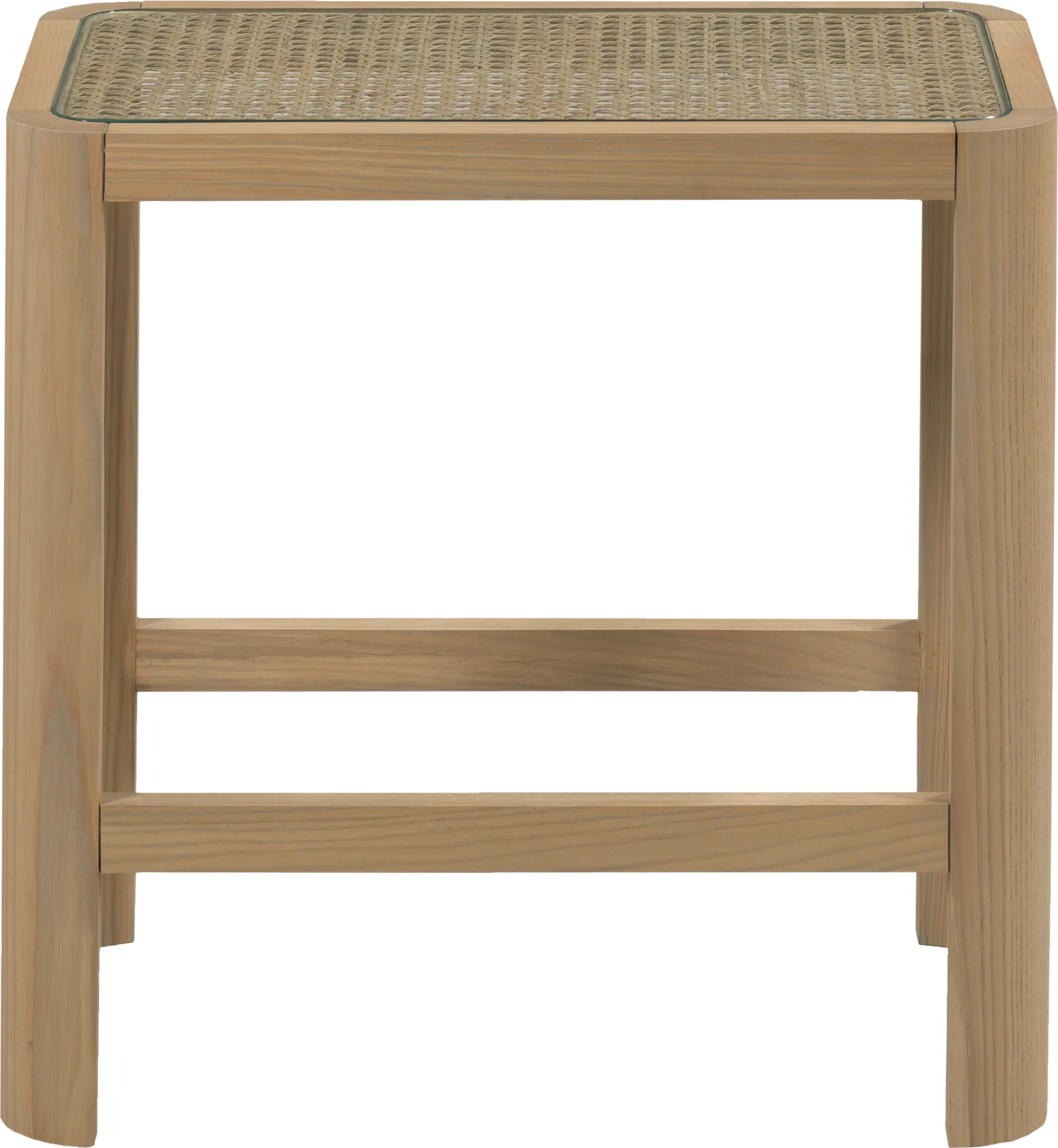 Heidi Cane Drink Table, Natural 3 Heidi Cane Drink Table, Natural